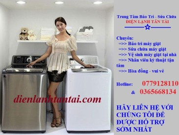 DỊCH VỤ VỆ SINH - SỬA CHỮA MÁY GIẶT QUẬN TÂN PHÚ - BÌNH TÂN - TÂN BÌNH