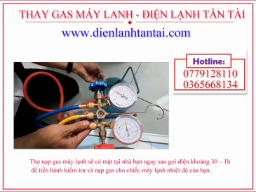 DỊCH VỤ BƠM GAS MÁY LẠNH TÂN PHÚ - BÌNH TÂN