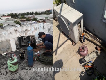 VỆ SINH MÁY LẠNH ĐỊNH KỲ