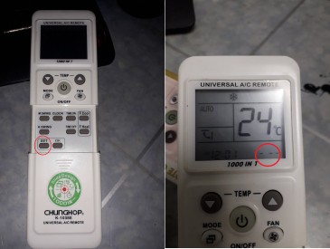 BẢNG MÃ REMOTE ĐA NĂNG CHUNGHOP 